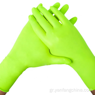 Μίας χρήσης γάντια χωρίς σκόνη για ιατρική